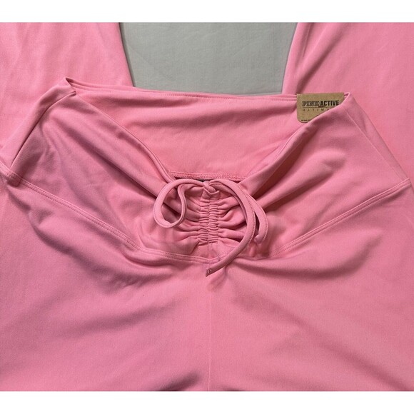 Victoria's Secret Pink Active High Waist Full Length  Ruched V Legging small NEW - Picture 3 of 6